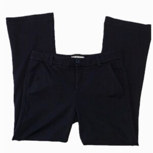 CAbi Black Ponte Knit Pants Size 8